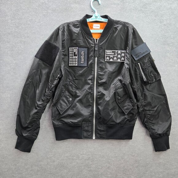 VINTAGE Alpha Industries Men Jacket M Flight Flyer MA1 Intermediate Twitch - Picture 1 of 14